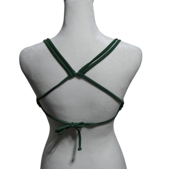 Xhilaration Green Bikini Bottoms Small Top is Medium - Picture 6 of 7